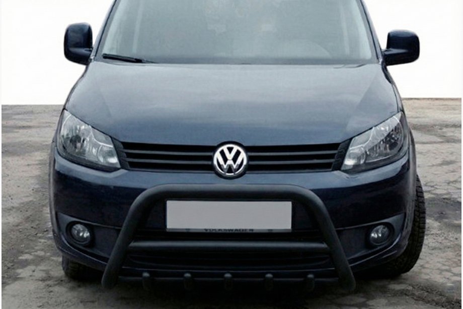 Volkswagen Caddy 2015–2020 Bullbar WT003 Black (nerez) Image