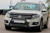 Volkswagen Tiguan 2007–2016 Bullbar WT003 Black (nerez) fotografia 2