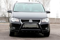 Volkswagen Touran 2003–2010 Bullbar WT003 Black (nerez) fotografia 2