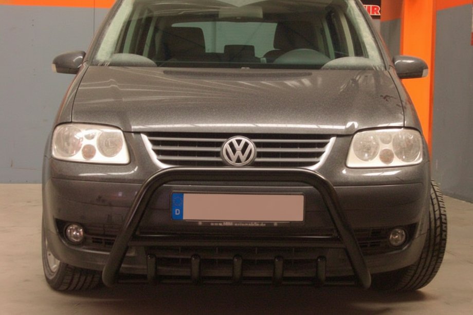 Volkswagen Touran 2003–2010 Bullbar WT003 Black (nerez) Image