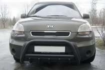 Kia Soul I 2008–2013 Bullbar WT003 Black (nerez) fotografia 1