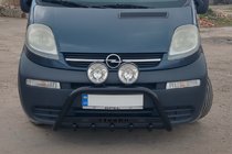 Opel Vivaro 2001–2015 Kengurin WT004 Black (nerez) fotografia 1