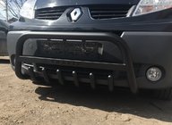 Renault Trafic 2001–2015 Kengurin WT004 Black (nerez) fotografia 5