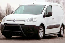 Peugeot Partner Tepee 2008–2018 Bullbar WT003 Black (nerez) fotografia 1