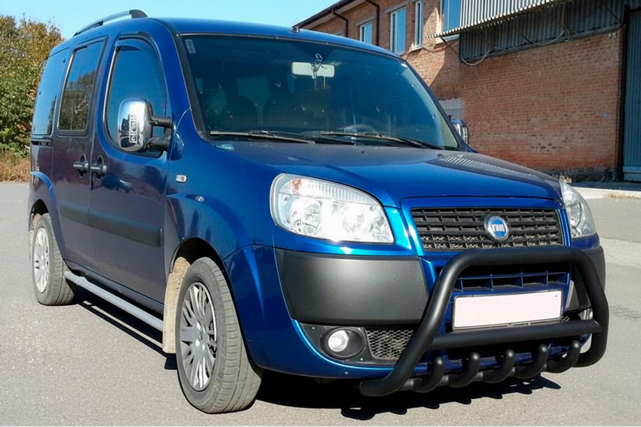 Fiat Doblo I 2001–2005 Bullbar WT003 Black (nerez) Image