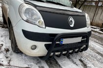 Renault Kangoo 2008–2020 Predný ochranný rám WT004 Black (nerez) fotografia 3