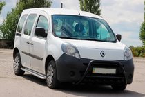 Renault Kangoo 2008–2020 Bullbar WT003 Black (nerez) fotografia 1