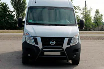 Opel Movano 2010–2021 Kenguru rám WT018 Black (nerez) fotografia 3