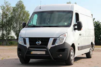 Opel Movano 2010–2021 Kenguru rám WT018 Black (nerez) fotografia 2