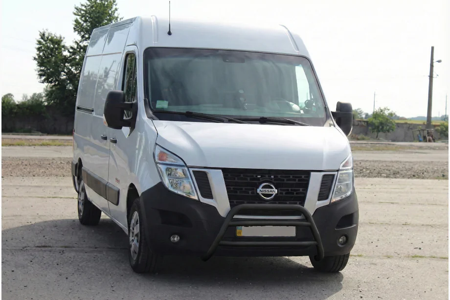 Opel Movano 2010–2021 Kenguru rám WT018 Black (nerez) Image