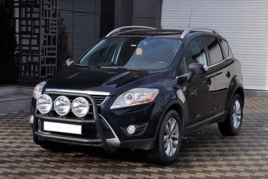 Ford Kuga 2008–2013 Kenguru rám WT018 Black (nerez) Image