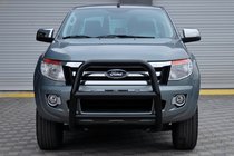 Ford Ranger 2011–2022 Predný ochranný rám WT018 Black (nerez) fotografia 2