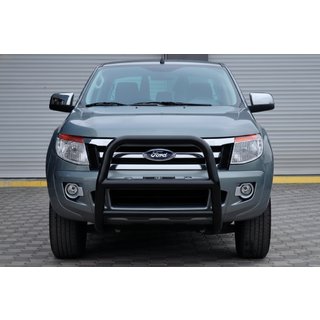 Predný ochranný rám WT018 Black (nerez) Ford Ranger 2011–2022 fotografia 2