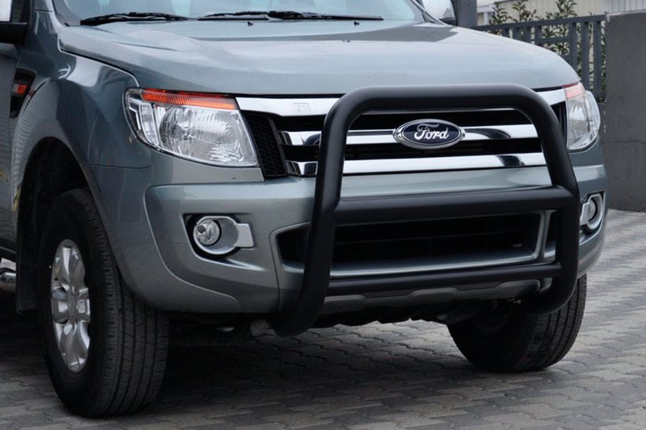 Ford Ranger 2011–2022 Predný ochranný rám WT018 Black (nerez) Image