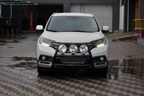 Honda CRV 2012–2016 Predný ochranný rám WT018 Black (nerez) fotografia 2