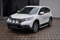 Honda CRV 2012–2016 Predný ochranný rám WT018 Black (nerez) fotografia 3