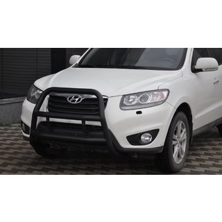 Kenguru rám WT018 Black (nerez) Hyundai Santa Fe 2 2006–2012 fotografia 1