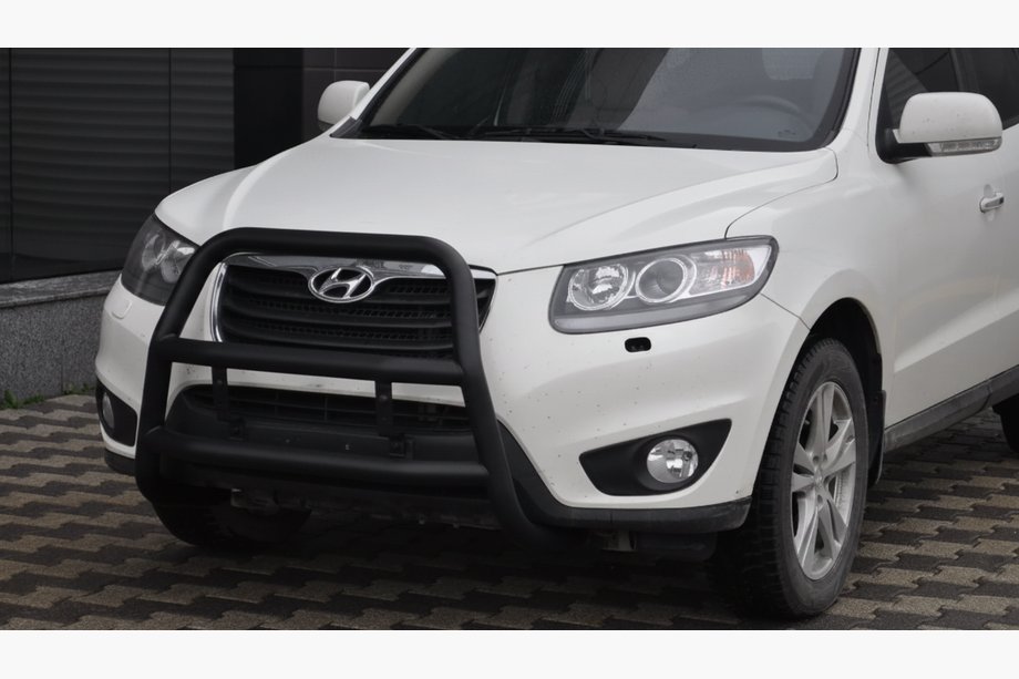 Hyundai Santa Fe 2 2006–2012 Kenguru rám WT018 Black (nerez) Image
