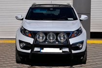 Kia Sportage 2010–2015 Kenguru rám WT018 Black (nerez) fotografia 1