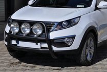 Kia Sportage 2010–2015 Kenguru rám WT018 Black (nerez) fotografia 3