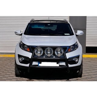 Kenguru rám WT018 Black (nerez) Kia Sportage 2010–2015 fotografia 1
