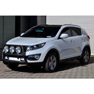 Kenguru rám WT018 Black (nerez) Kia Sportage 2010–2015 fotografia 2