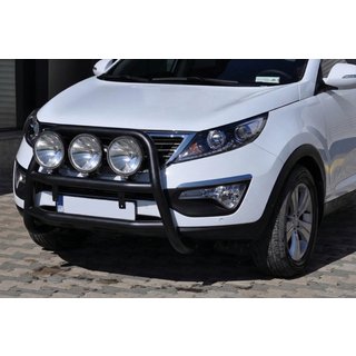 Kenguru rám WT018 Black (nerez) Kia Sportage 2010–2015 fotografia 3