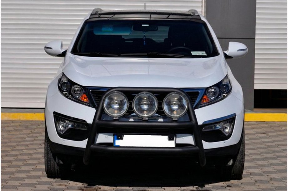 Kia Sportage 2010–2015 Kenguru rám WT018 Black (nerez) Image
