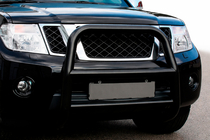 Nissan Pathfinder R51 2005–2014 Predný ochranný rám WT018 Black (nehrdzavejúca oceľ) fotografia 1