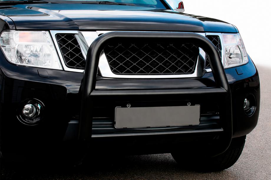 Nissan Pathfinder R51 2005–2014 Predný ochranný rám WT018 Black (nehrdzavejúca oceľ) Image