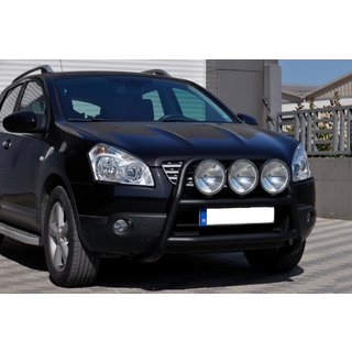 Kenguru rám WT018 Black (nerez) Nissan Qashqai 2007–2010 fotografia 2