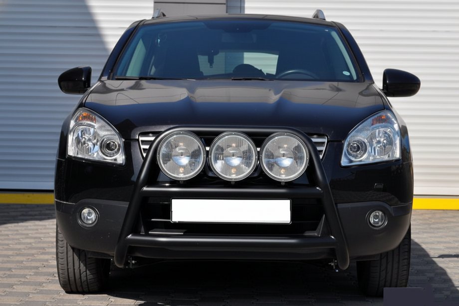 Nissan Qashqai 2007–2010 Kenguru rám WT018 Black (nerez) Image