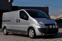 Nissan Primastar 2002–2014 Kenguru rám WT018 Black (nerez) fotografia 3