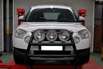 Skoda Yeti 2009–2017 Kenguru rám WT018 Black (nerez) fotografia 3