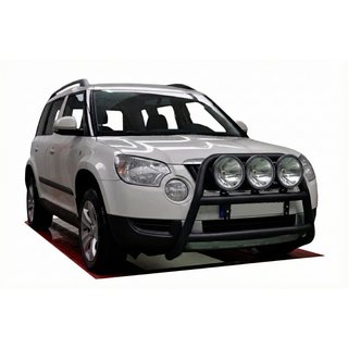 Kenguru rám WT018 Black (nerez) Skoda Yeti 2009–2017 fotografia 1