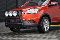 SsangYong Korando 2010–2019 Kenguru rám WT018 Black (nerez) fotografia 4