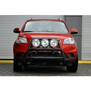 Kenguru rám WT018 Black (nerez) SsangYong Korando 2010–2019 fotografia 1