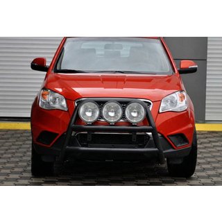 Kenguru rám WT018 Black (nerez) SsangYong Korando 2010–2019 fotografia 3