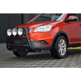 Kenguru rám WT018 Black (nerez) SsangYong Korando 2010–2019 fotografia 4