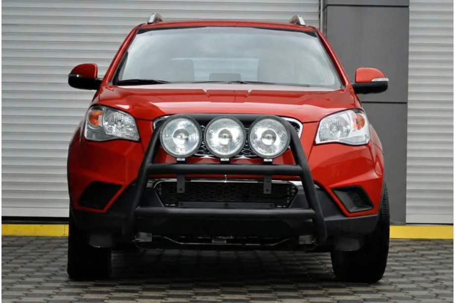 SsangYong Korando 2010–2019 Kenguru rám WT018 Black (nerez) Image