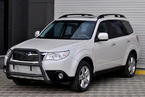 Subaru Forester 2008–2013 Kenguru rám WT018 Black (nerez) fotografia 4