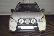 Subaru XV 2011–2017 Kenguru rám WT018 Black (nerez) fotografia 1