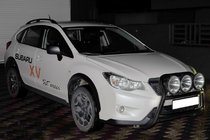 Subaru XV 2011–2017 Kenguru rám WT018 Black (nerez) fotografia 2