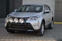 Toyota Rav 4 2013–2018 Predný ochranný rám WT018 Black (nehrdzavejúca oceľ) fotografia 3