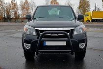 Ford Ranger 2007–2011 Kengurí rám QT008 Black (nerez) fotografia 3