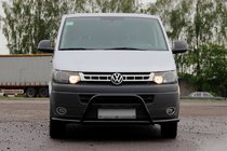Volkswagen T5 2010–2015 Kengurín WT007ST Black (nerez) fotografia 3