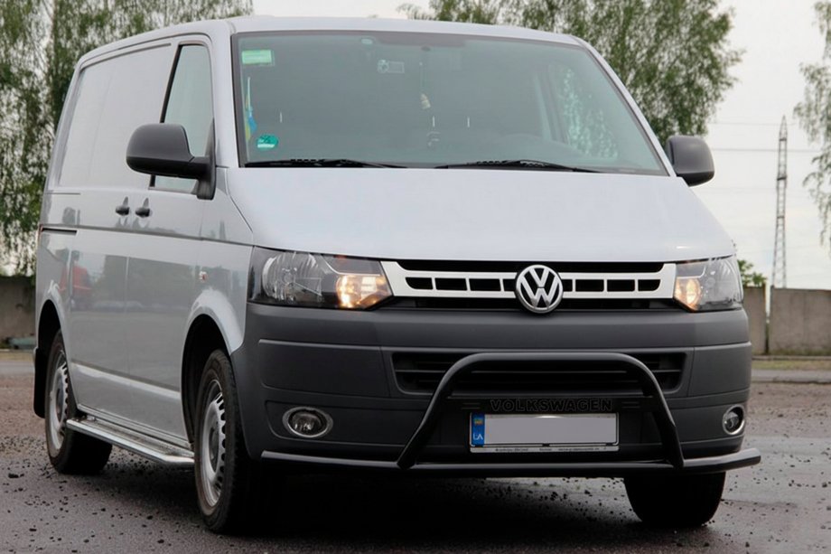 Volkswagen T5 2010–2015 Kengurín WT007ST Black (nerez) Image