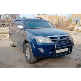 Predný ochranný rám F12-11 Black (nerez) Toyota Fortuner 2006–2015 fotografia 2