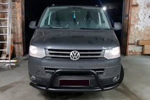 Volkswagen T5 2010–2015 Kengurín WT006ST Black (nerez) fotografia 3