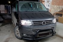 Volkswagen T5 2010–2015 Kengurín WT006ST Black (nerez) fotografia 1